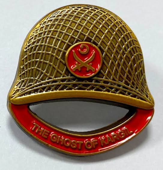 Ghost of Kargil Lapel pin